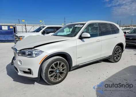 2017 BMW X5 Sdrive35I z USA, uszkodzony, nr VIN 5UXKR2C32H0X04355